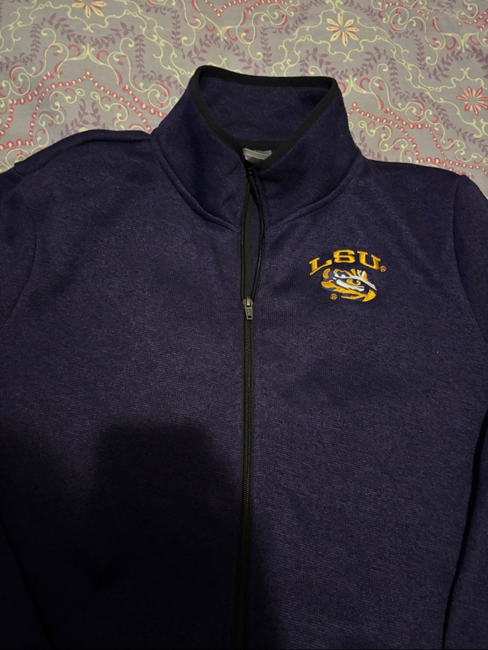 LSU Purple Full-Zip Jacket - Picture 6 of 10
